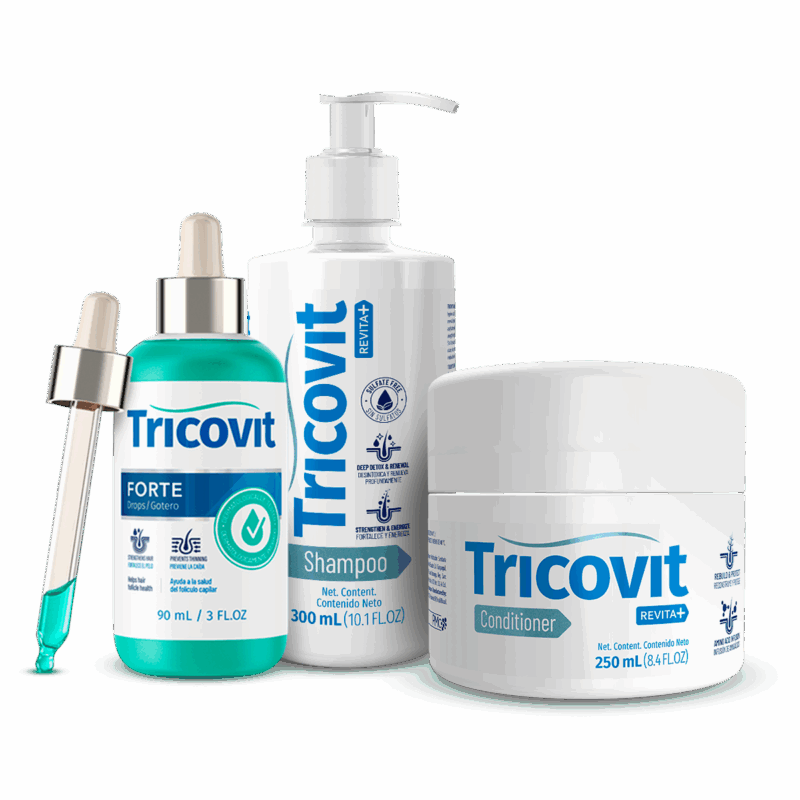 Scalp Rescue Kit REVITA+ (Shampoo + Conditioner + Forte Drops)