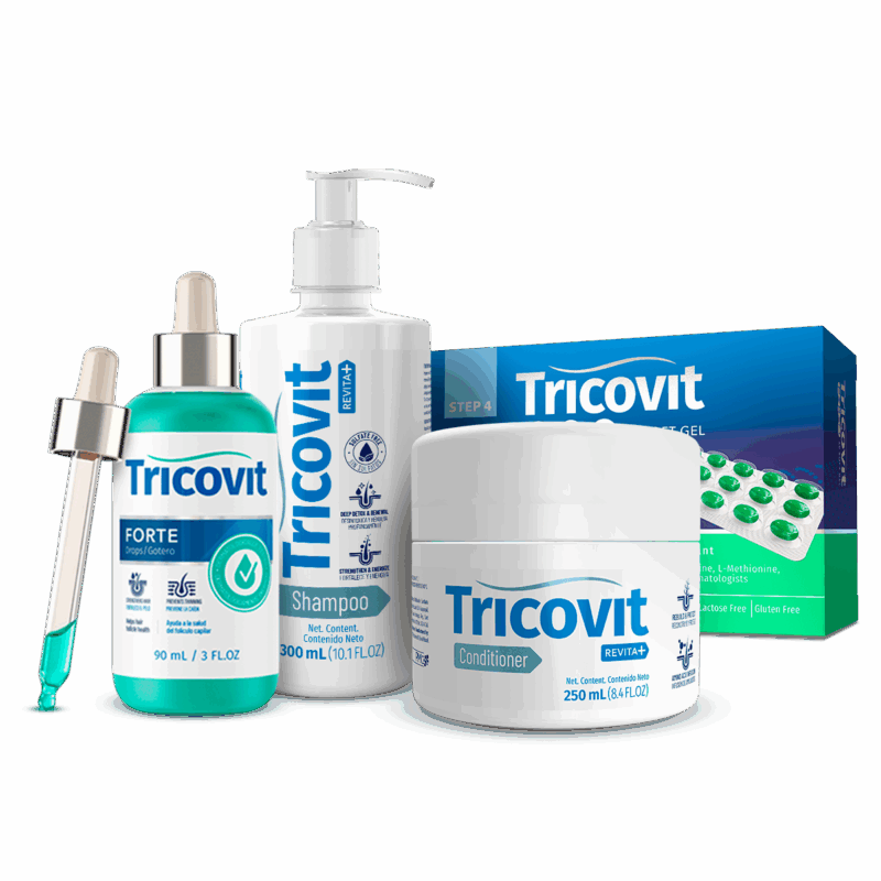 All Four Balance & Repair (REVITA+ Shampoo/Conditioner + PRO+ Forte Drops)