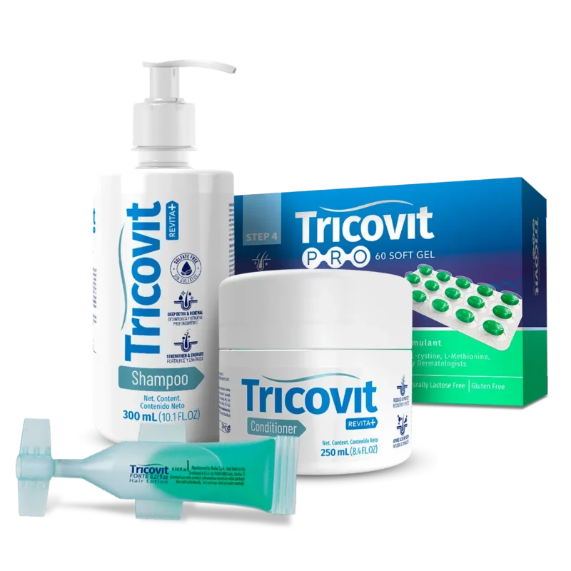 All Four Balance & Repair (REVITA+ Shampoo/Conditioner + PRO + Forte Lotion)